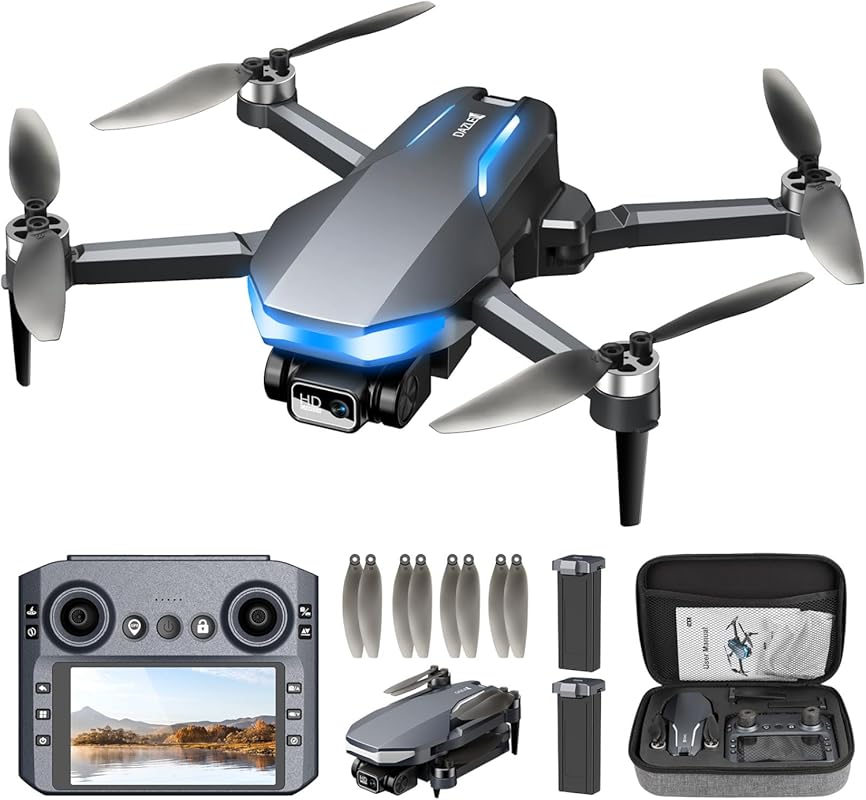 2K GPS Drone with Foldable Design, 4.5