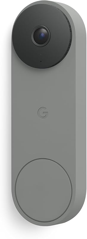 Google Nest Doorbell Wired 3rd Gen with 2K Video, Night Vision, and Go