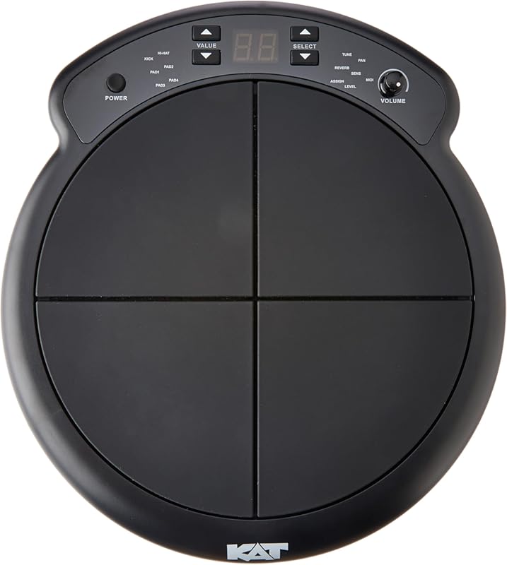 Kat Percussion Electronic Drum and Percussion Pad Sound Module for Enh