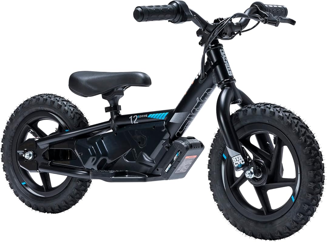 The STACYC 12eDRIVE Electric Balance Bike is Perfect for Kids Ages 3-5