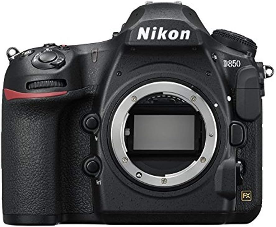 Nikon D850 FX-Format Digital SLR Camera Body, known for its high-resol
