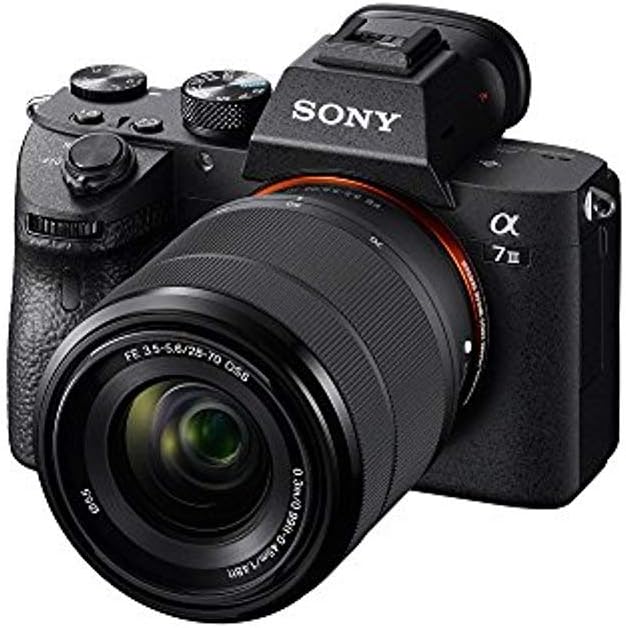 Sony a7 III Mirrorless Camera: Full-Frame Sensor, 28-70mm Lens, and 3-