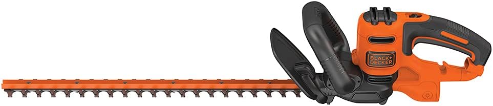 BLACK+DECKER 22-inch Electric Corded Hedge Trimmer, 4.0 Amp, Lightweig