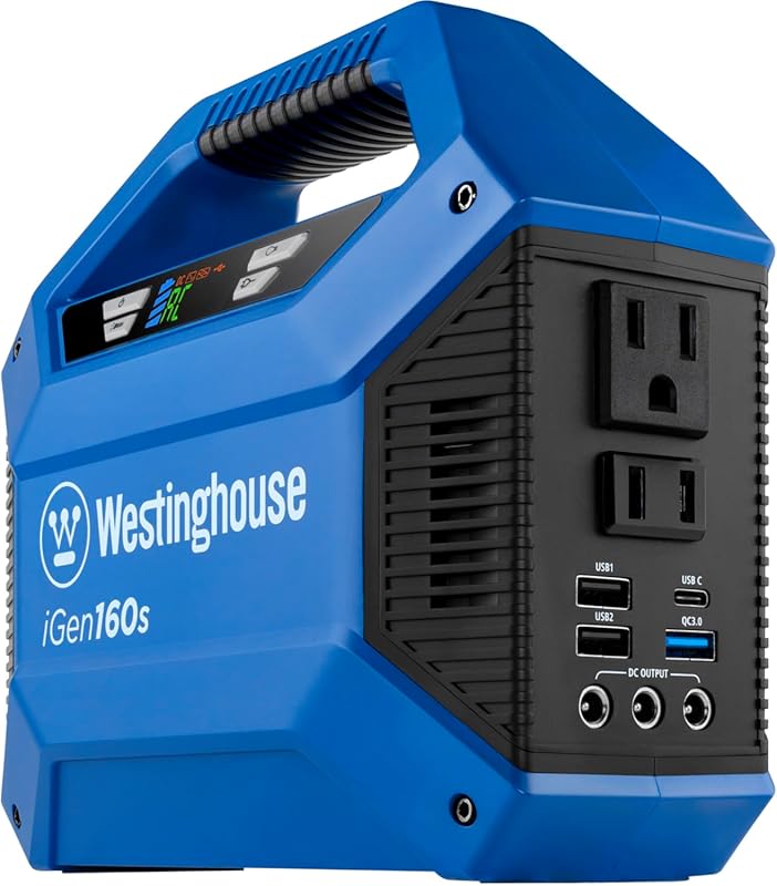 Westinghouse 155Wh Portable Power Station: 150W Lithium Battery for Ou