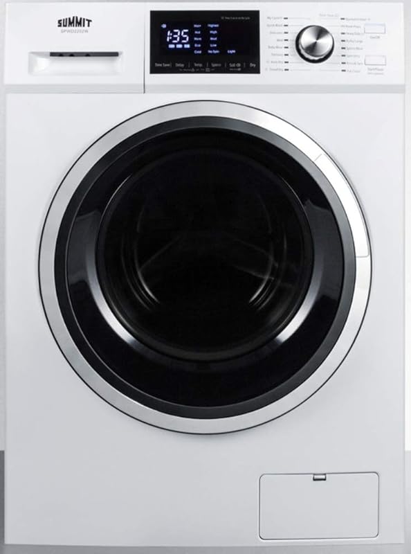 Summit SPWD2202W Washer Dryer Combo: Efficient 2.7 cu.ft. Capacity wit