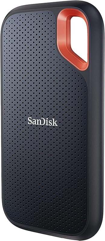 SanDisk Extreme Portable SSD 4TB: 1050MB/s USB 3.2 Gen 2 USB-C with IP