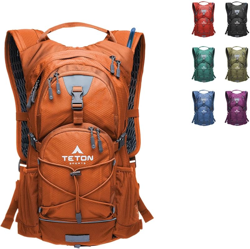 Teton Oasis/Trailrunner Lightweight Hydration Backpack with 2L/3L Blad