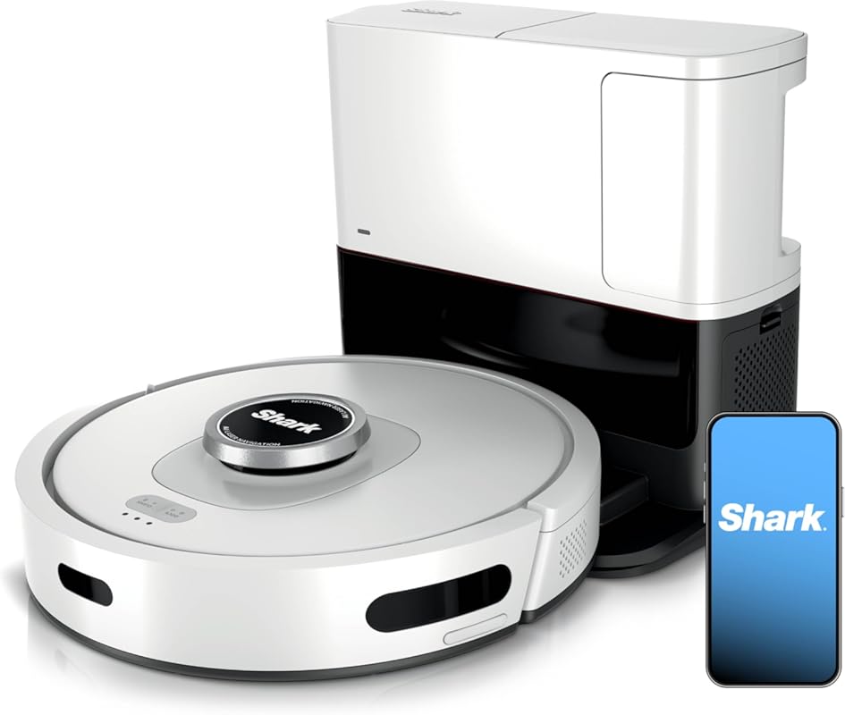 Shark AI Ultra Self-Emptying Robot Vacuum: Matrix Clean Navigation, 60