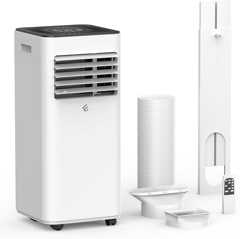 Best Portable 10,000 BTU Air Conditioner for 450 Sq.Ft., Dehumidifier,