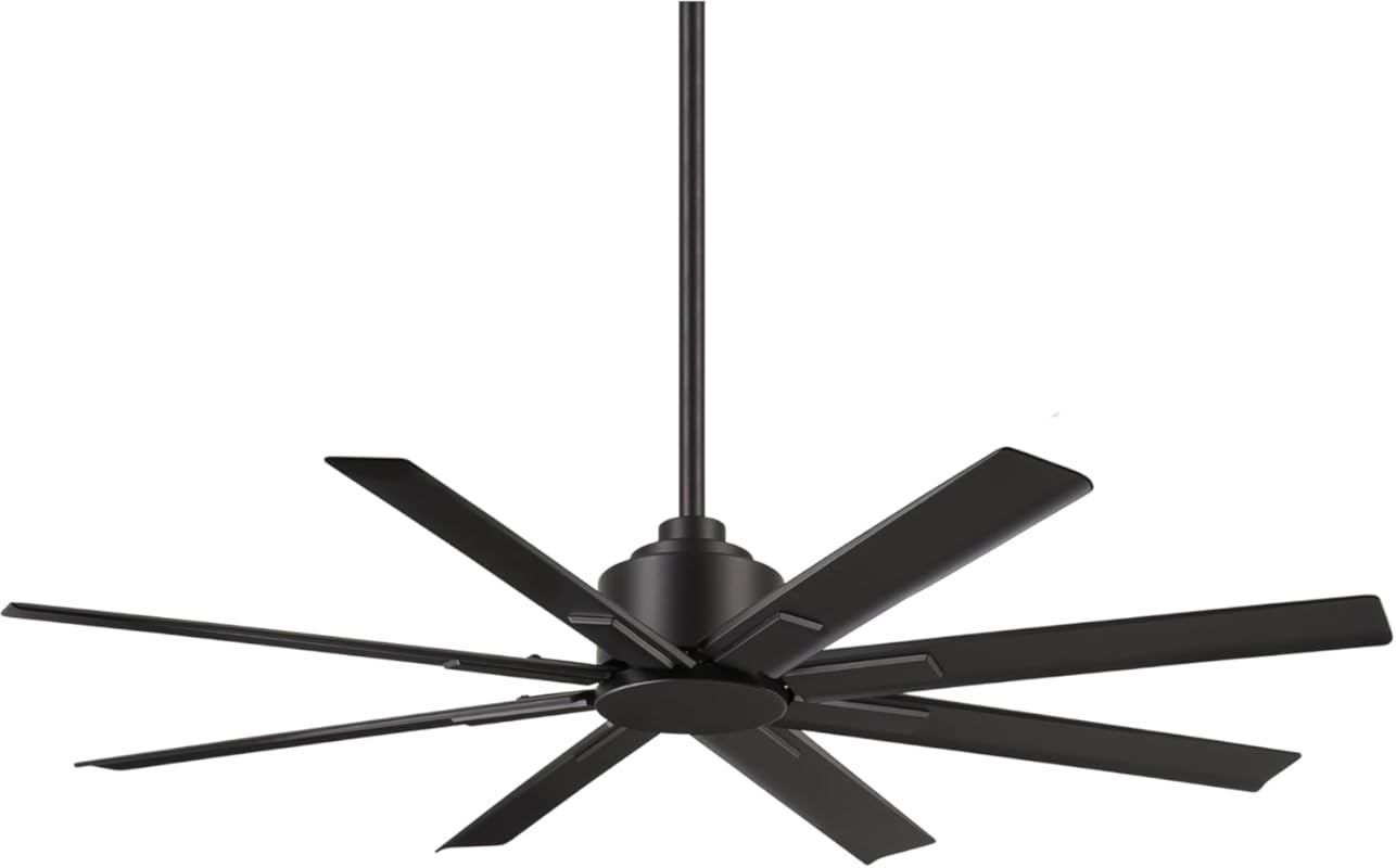 Best Black 52-inch Outdoor Ceiling Fan for Patios, Decks, and Covered