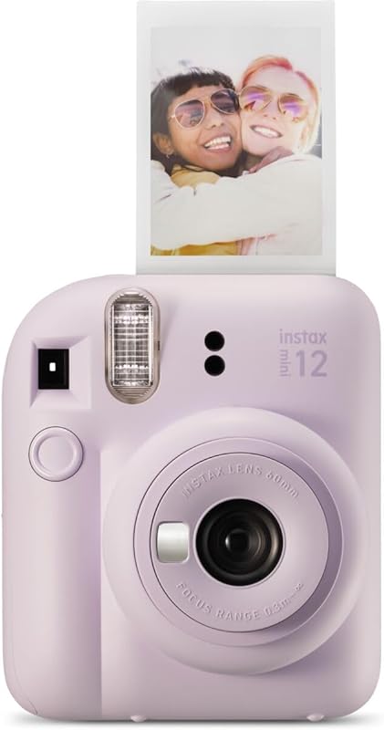 Fujifilm Instax Mini 12 Instant Camera in Lilac Purple for Instant Pri