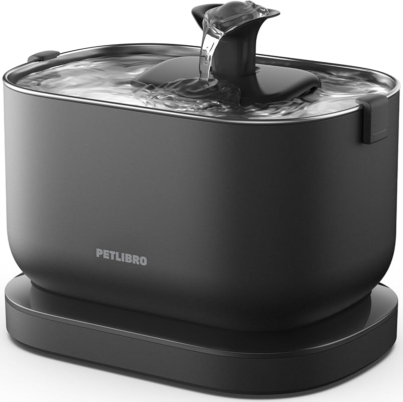 PETLIBRO Cordless 2.5L Cat Water Fountain: Battery Operated with Stain