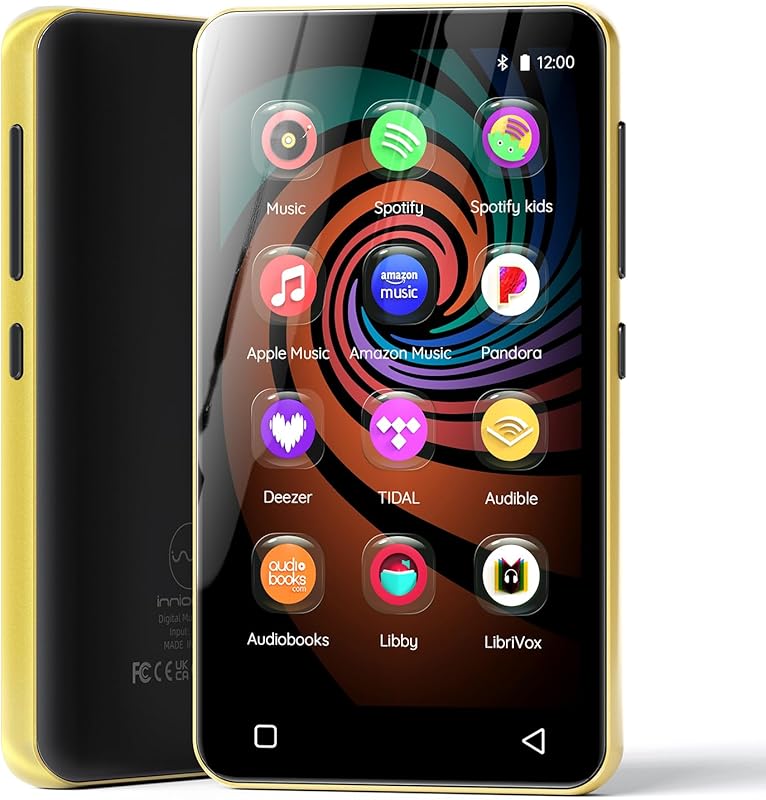 innioasis MP3 Player with 160GB, Bluetooth, Wi-Fi, 4-inch Touch Screen