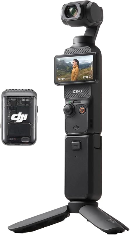 DJI Osmo Pocket 3: 4K/120fps Vlogging Camera with 3-Axis Stabilization