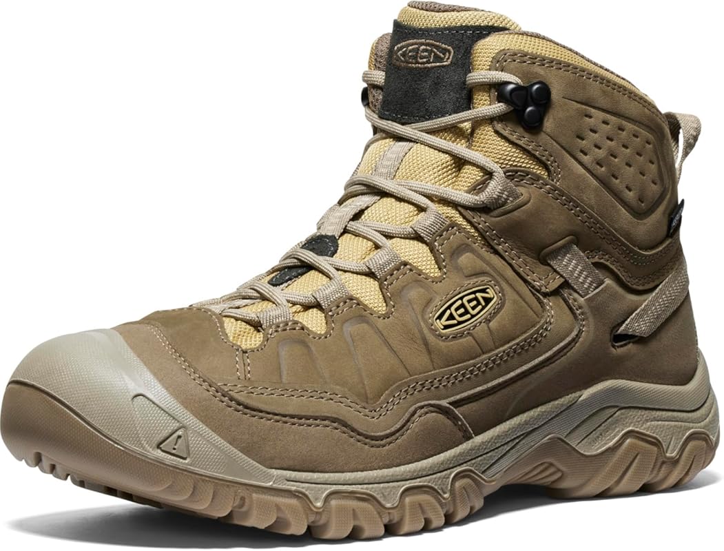 KEEN Men's Targhee 4 Mid Height: Waterproof Hiking Boots Designed for 