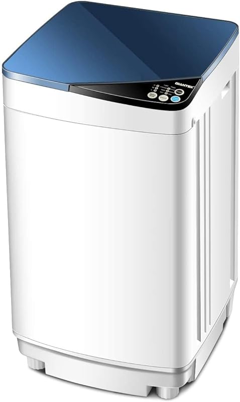 Waterjoy Portable Washer Dryer Combo: Compact 7.7 lbs Capacity with LE