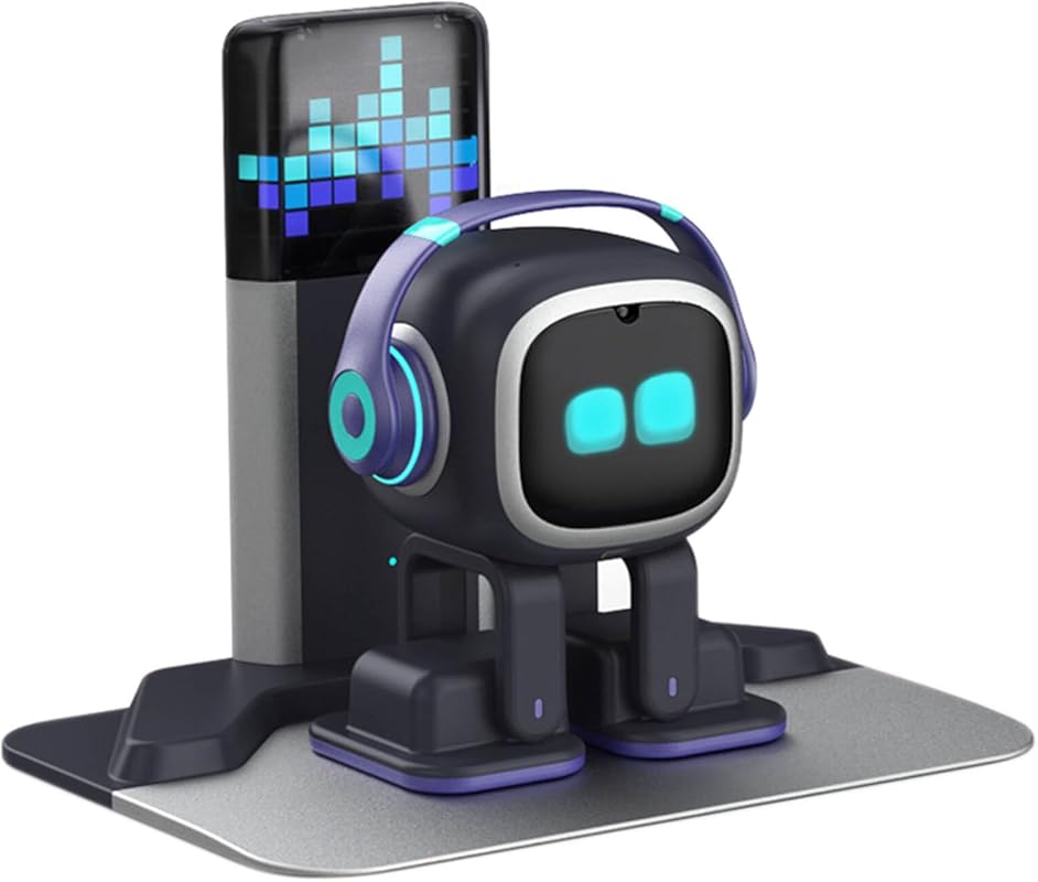 AI Desk Robot Companion: ChatGPT Enabled, Voice Commands, Dance, Perso