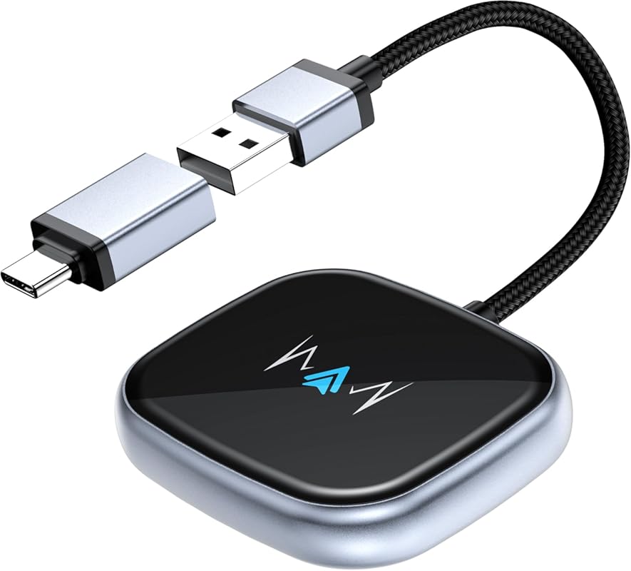 Wireless Android Auto Adapter: Auto-Reconnect, Low-Latency with NFC To