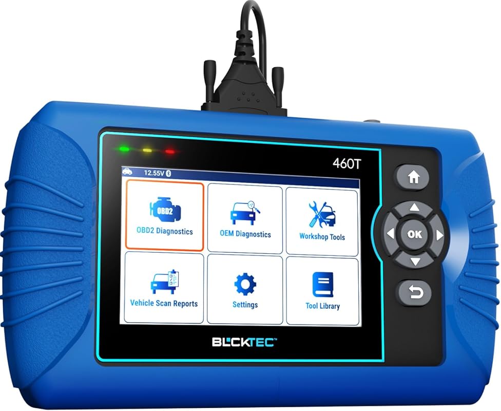 BLCKTEC 460T OBD2 Automotive Scan Tool: Engine, ABS, SRS, Transmission
