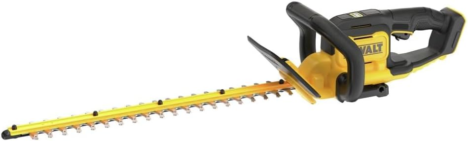 DEWALT 20V Cordless Hedge Trimmer, featuring a 22-inch Blade, availabl