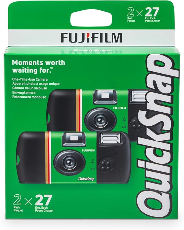 Capture fun moments with the Fujifilm QuickSnap Flash 400 One-Time-Use
