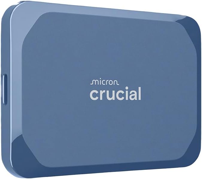 Crucial X10 8TB Portable SSD: 2100MB/s USB 3.2 USB-C External Solid St