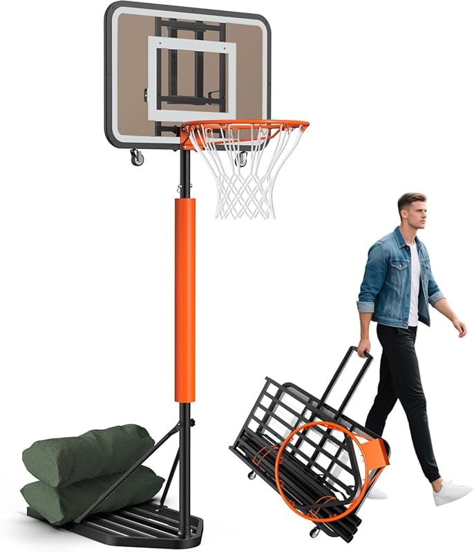 New PC Backboard,Basketball Hoop Outdoor 7.1