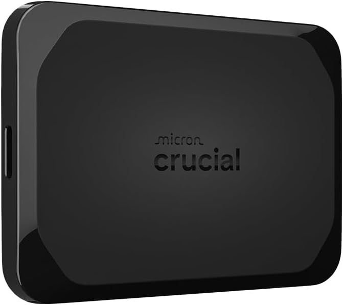 Crucial X10 2TB Portable SSD: 2100MB/s USB 3.2 USB-C External Solid St