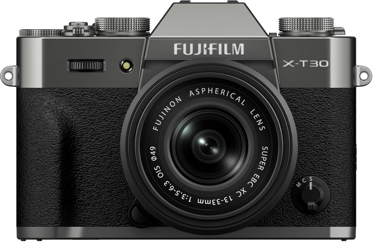 Explore the Fujifilm X-T30 III Mirrorless Camera, featuring an XC13-33