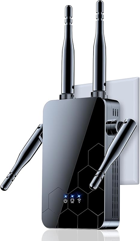 Long Range Mesh WiFi Extender: 10000 Sq.ft Coverage, Supports Many Net