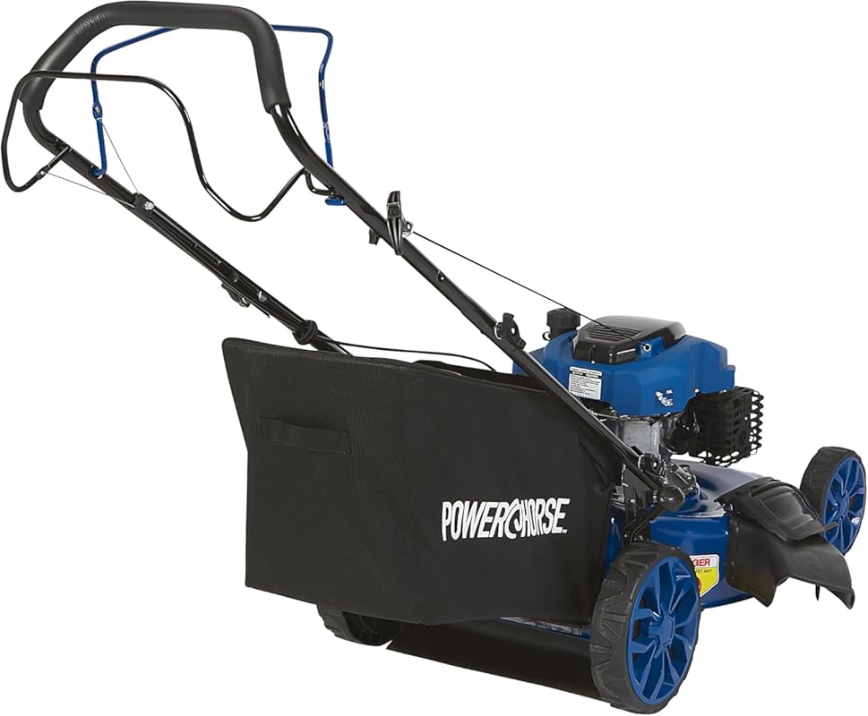 Powerhorse 21-Inch 3-in-1 Self-Propelled Gas Lawn Mower: Easy Mowing f