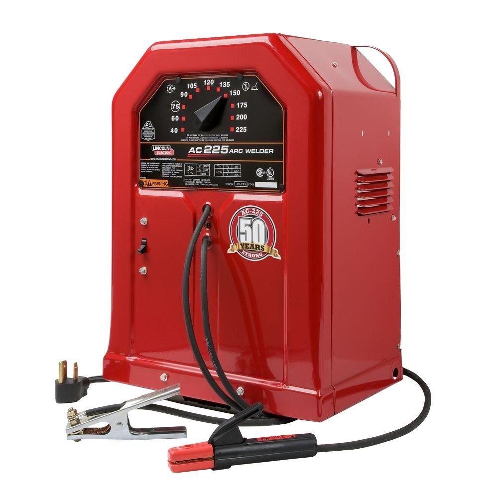 LINCOLN ELECTRIC K1170 AC225 60Hz Arc Welder, Ideal for Home and Shop