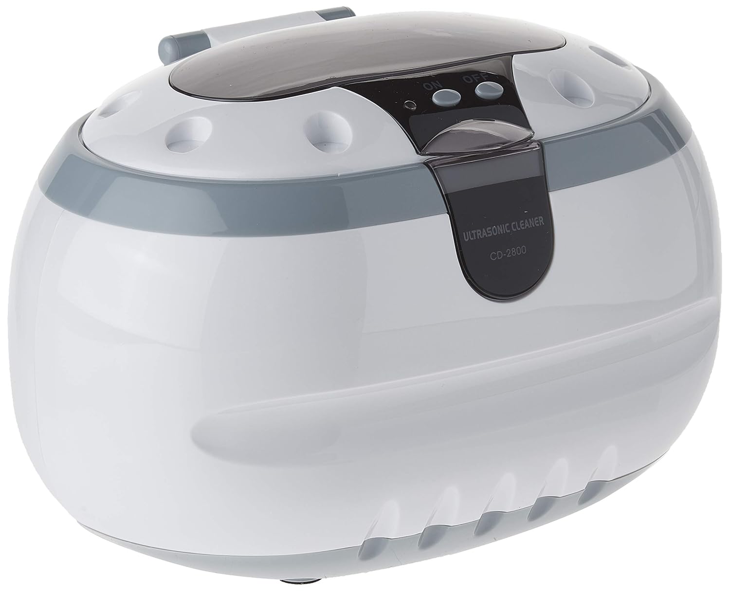 Sonic Wave CD-2800 Ultrasonic Jewelry & Eyeglass Cleaner (White/Gray)