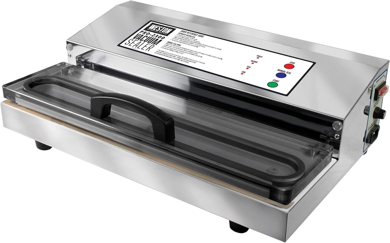 Weston Brands Commercial Grade Pro 2300 Vacuum Sealer Machine, 935W, 1
