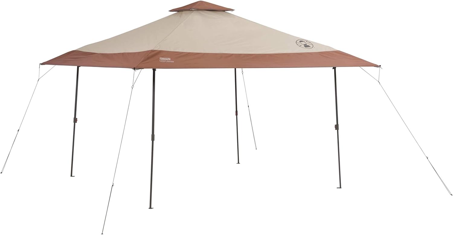 Coleman 13x13 ft Instant Pop-Up Canopy Sun Shelter, Portable Shade Ten