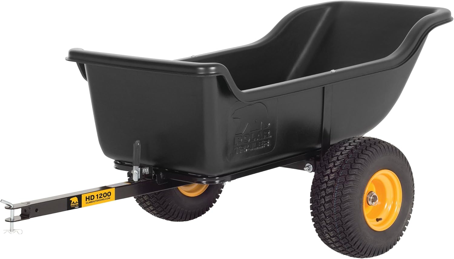 Polar HD 1200 Heavy-Duty Utility Hauling Cart, 1200 lb, Tilt & Pivot F