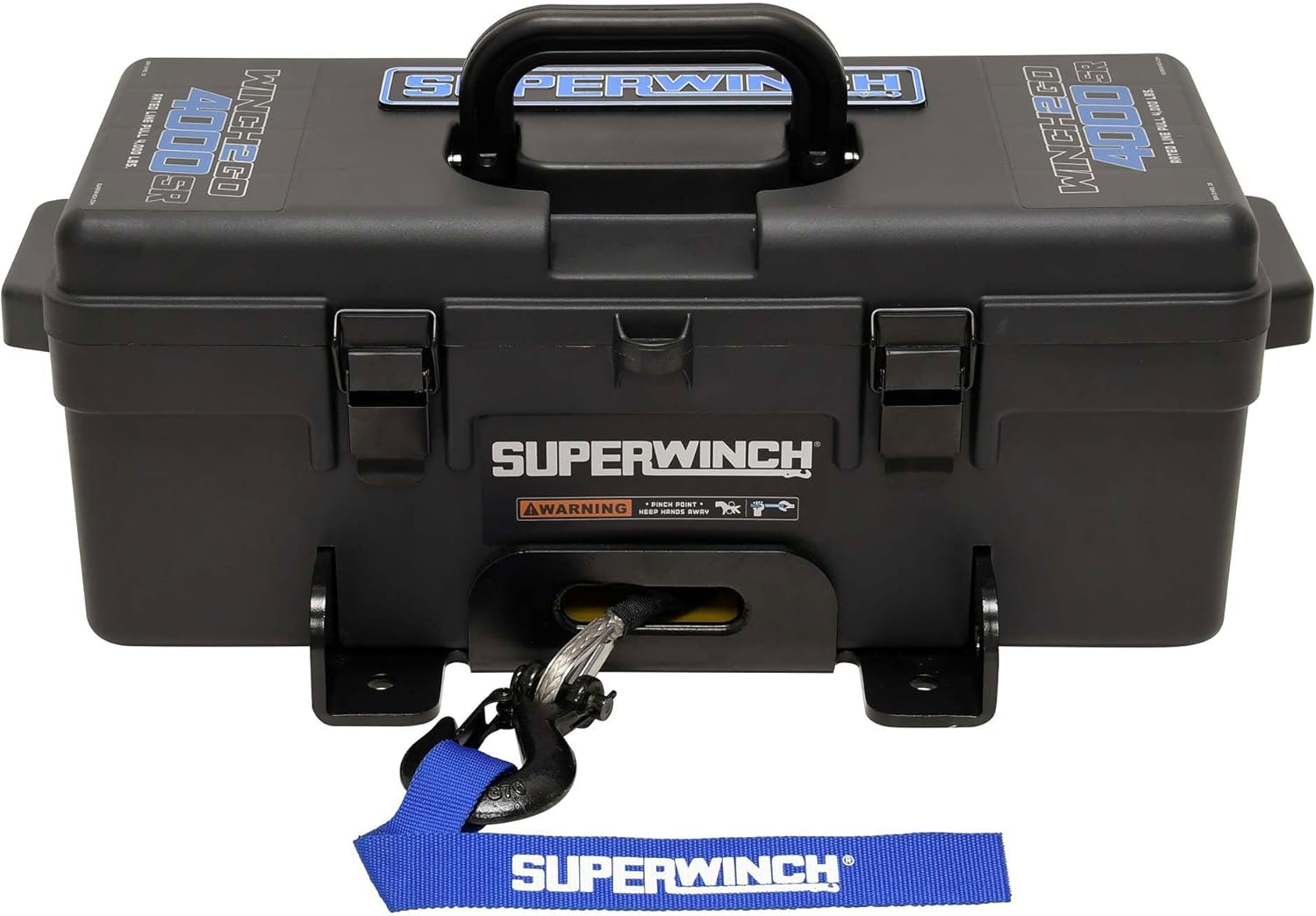 Superwinch 1140232 Winch2Go 12V Portable Electric Utility Winch, 4000l