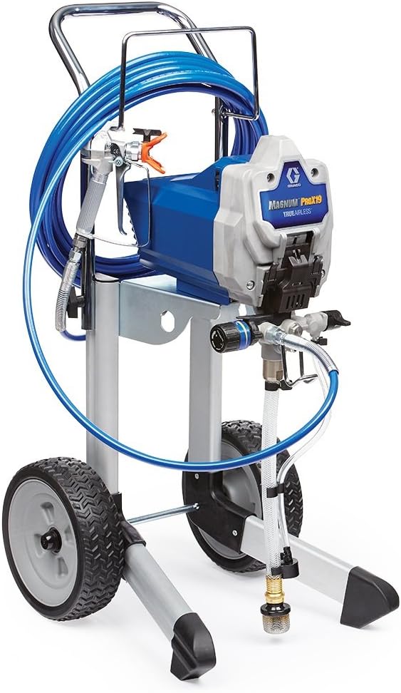 Graco Magnum ProX19 Cart Paint Sprayer, High Performance Airless for L