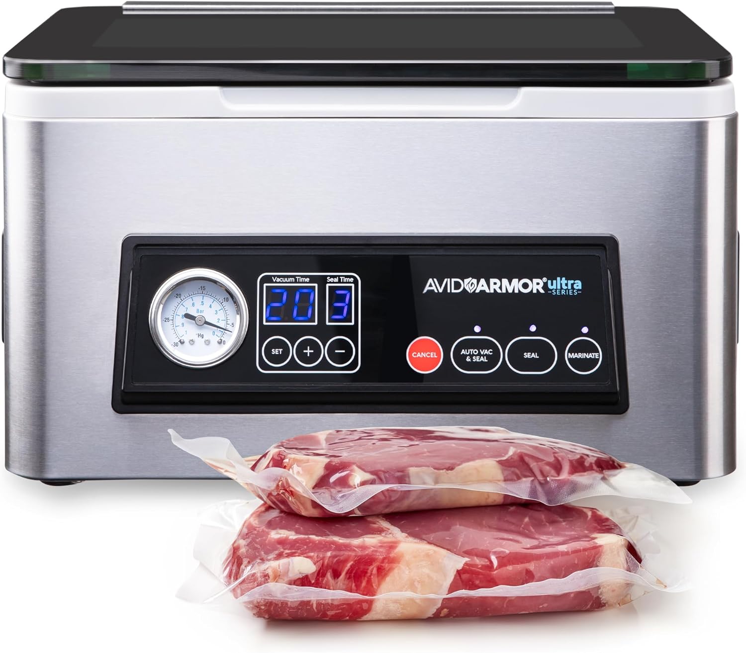 Avid Armor USV20 Ultra Series Chamber Vacuum Sealer, Compact Wet Food