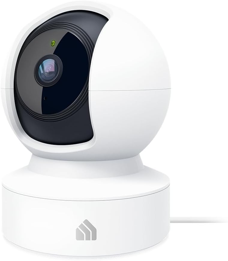 Kasa KC410S 2K+ Indoor Pan/Tilt Security Camera with Motion Tracking,