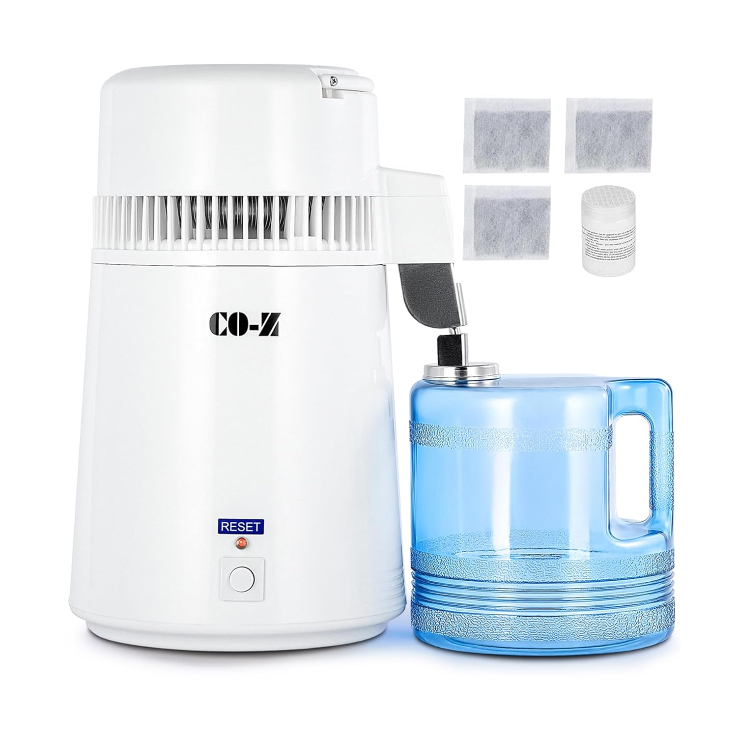 CO-Z 1.1 Gallon (4L) Countertop Water Distiller, 750W Pure Water Maker