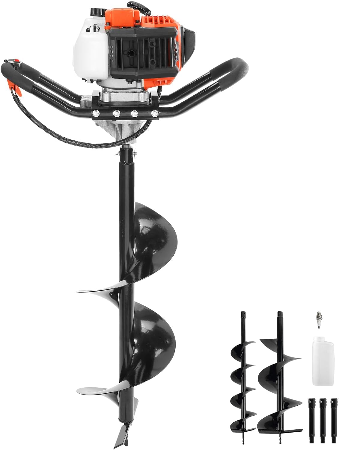 VEVOR 52cc Gas Post Hole Digger Auger, 6