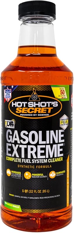 Hot Shot's Secret Gasoline Extreme 32 Oz Concentrated Fuel System & In