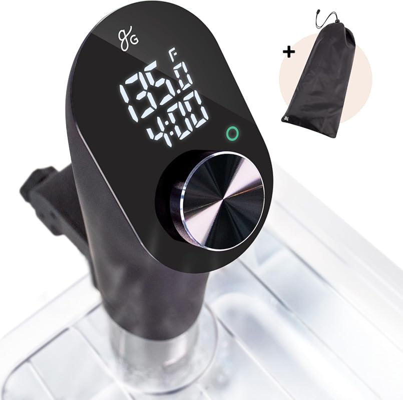 Greater Goods Kitchen Sous Vide Machine: 1100W Precision Cooker with B