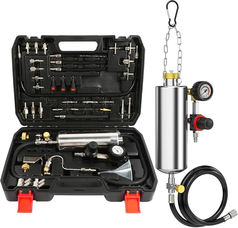 AUTOOL Non-Dismantle Fuel System Cleaner Kit for Injectors, Intake, Th