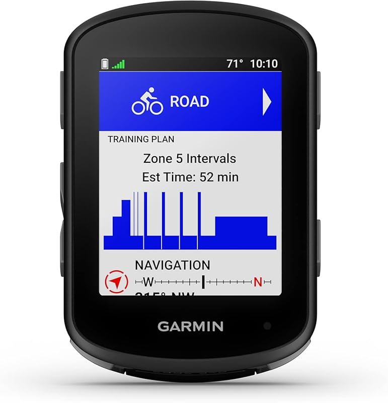 Garmin Edge 540 Compact GPS Cycling Computer: Button Controls, Targete
