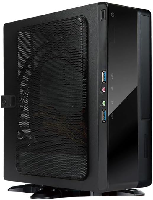 InWin BQ656 Mini-ITX Case: Internal 200W 80+ Gold PSU, Slim Bay, Dual 