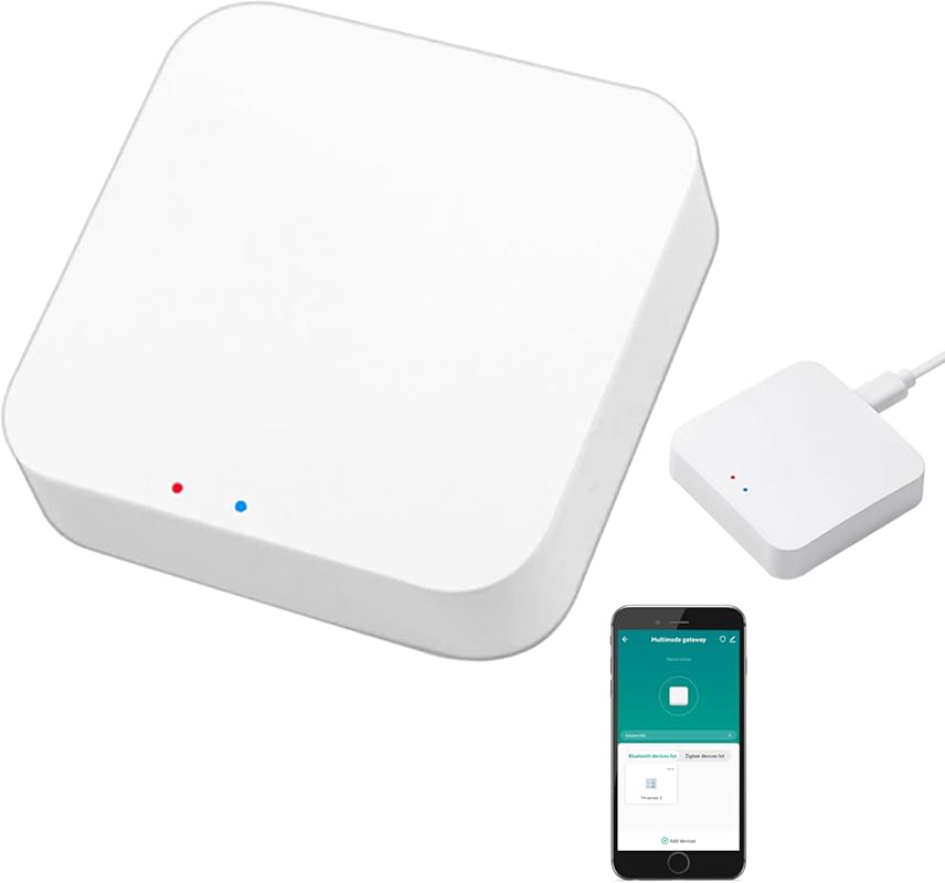 Tuya Smart Multi-mode Gateway Hub: ZigBee, Bluetooth, Mesh, Alexa & Go