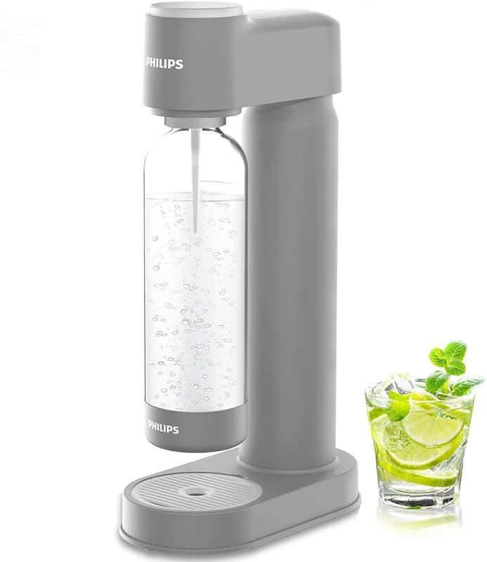 Philips ADD4901GROQ/37 Plastic Sparkling Water Maker with Quick Twist