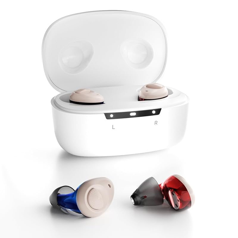 Ceretone OTC Rechargeable Hearing Aids for Seniors: Intricon 16-Channe